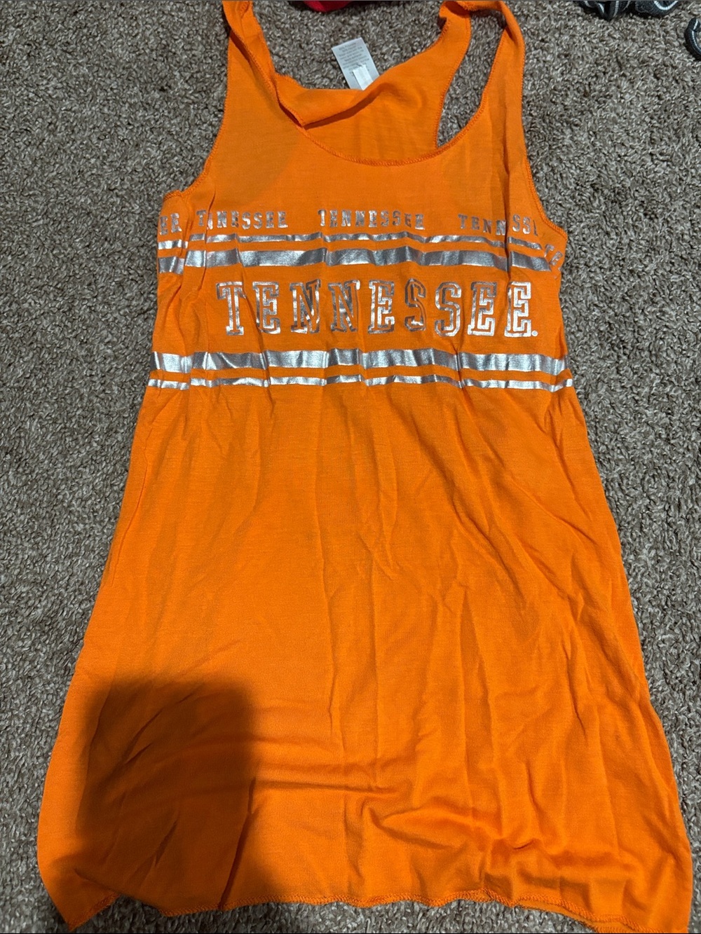 Tennessee Orange Racerback Tank Top